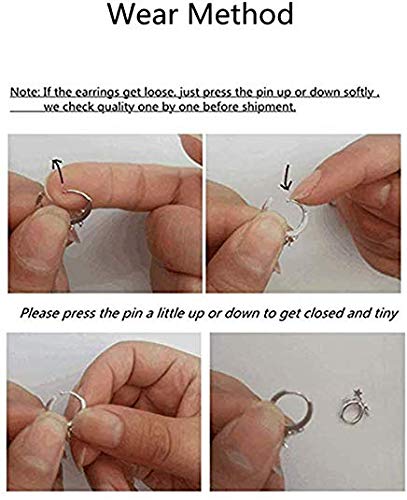 Star Moon Dangle Hoop Earrings Ear Ring Wild Cool Wind Earrings Female