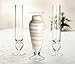 Lillian Rose Glass Unity Sand Vase Set, Clear