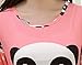 MyFav Children Girl Pajama Long Sleeve Sleepwear Cute Big-Eye Panda Nightclothes