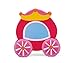 Cubbie Lee New & Unique Princess Pink Castle Wooden Building Block Set for Toddlers Preschool Age - Hardwood Plain & Colored Small Wood Blocks for Children - Basic Educational Kids Build & Play Toy