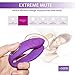Liwez U-Shaped Electronic Couple Love Stimulation Promote Toys Multi-Speed Bed Sport Self-Amusement Tool Rechargeable Silicone(Purple)