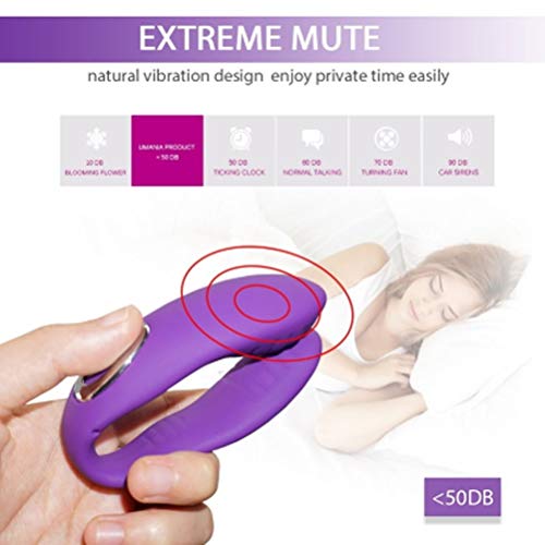 image for Liwez U-Shaped Electronic Couple Love Stimulation Promote Toys Multi-S