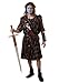 Fun Costumes William Wallace Braveheart Costume for Adults, Scottish Warrior Outfit, Historical Costume for Halloween Cosplay Standard