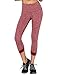 Yogareflex Women's Tummy Control Mesh Insert Yoga Running Active Legging Capris