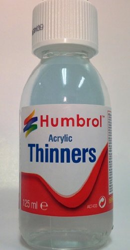 Acrylic Thinners 125ml Bottle Humbrol