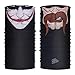 VCZUIUC Joker Headwear, Clown Face Mask, Neck Gaiter, Seamless Bandana for Motorcycle, Fishing, Head Wrap, Scarf, Balaclava, Multi Functional Use for Men and Women (6PCS-Clown)