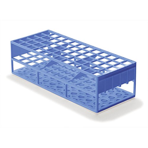 Laboratory Test Tube Racks for 17mm Test Tubes, Blue