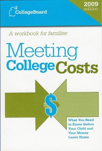 Meeting College Costs 0874478391 Book Cover