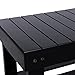 SONGMICS Entryway Wooden Shoe Bench 2-Tier Shoe Rack Organizer Black ULWB66H