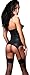 CJ Apparel Mademoiselle Cupless Bodice And Matching G-String Set (M)