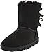 UGG Girls Bailey Bow Pull on Boot (Toddler/Little Kid/Big Kid), Black, 4 M US Big Kid