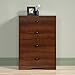 Sauder Beginnings 4 Drawer Chest, Brook Cherry finish