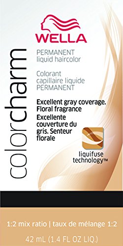 Dark Natural Warm Brown Color Charm Liquid Permanent Hair Color