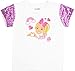 JoJo Siwa Girls' Sequin Short Sleeve T-Shirt (White/Pink, M-7/8)