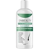 EMBEAUTY Balancing & Soothing Anti-Flake Shampoo – Supports Relief of Dry, Itchy Scalp, Nourishing 9-Active Formula for a Healthier-Looking Scalp, Salt-Free, Paraben-Free 400 ml / 14 fl oz