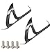 Emgreat Carbon Fiber Lightweight Bicycle Water Bottle Cage - Pack of 2