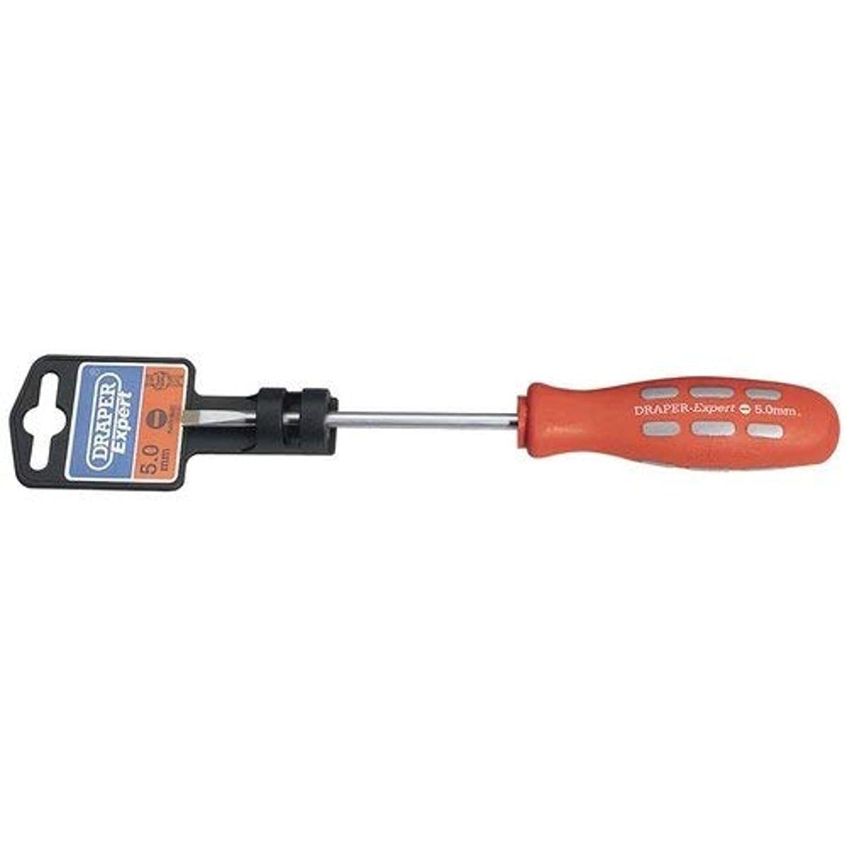 Draper Expert 55495 5 mm x 100 mm Slotted Parallel-Tip Mechanic’s Screwdriver