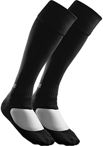 Metasox Mens CLUB CLASSIC FOOTBALL SOCK MetaSocks metatarsal protection padded sock For Football BLACK