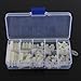120 Pcs M3 Nylon Hex Spacers Screw Nut Stand-off Plastic Accessories Assortment White