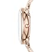 Fossil Women's Tailor Quartz Stainless Steel Dress Watch, Color: Rose Gold-Tone (Model: ES3713)