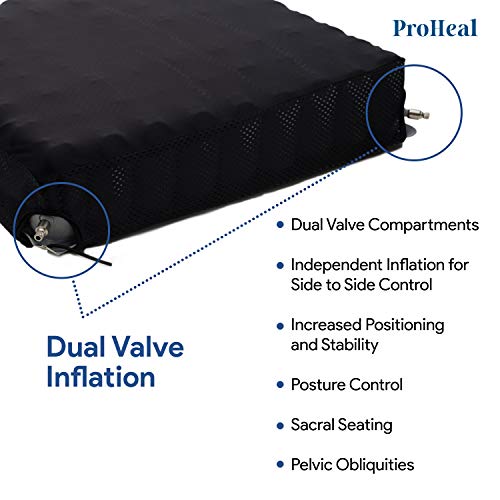 ProHeal Inflatable Wheelchair Air Cushion 18 x 16 for Pressure Sore