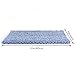 NORCHO Bath Mat Soft Chenille Rug Water Absorbent with Non-Slip Back for Bathroom 20 x 31 inch Blue