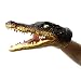 FantasyParty Hand Puppet Realistic Crocodile Role Play Toy Crocodile Latex Puppet for Both Adult and Children Green