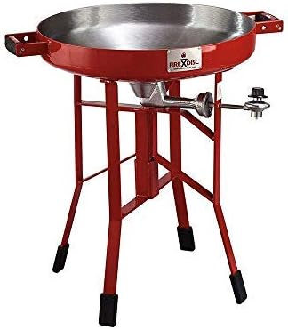 review Original FIREDISC- 24” Short Propane Cooker (Red)