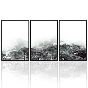 signwin 3 Piece Framed Canvas Wall Art Landscape...