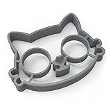 SPHTOEO Breakfast Silicone Fried Egg Mold Pancake Egg Ring Shaper (Cat)