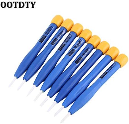 AFCN 8Pcs Adjust Frequency Screwdriver Anti Static Plastic Ceramic Set Hand Tool New