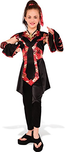 Rubies Child's Dragon Ninja Costume, Medium, Multicolor