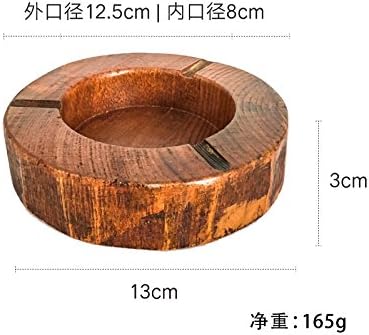LQXZM-The entire wooden ashtray creative household living room decoration 12.5CM rough wood stumps,A