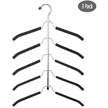 Whitmor 6100-1154 Chrome and Foam Blouse Hanger