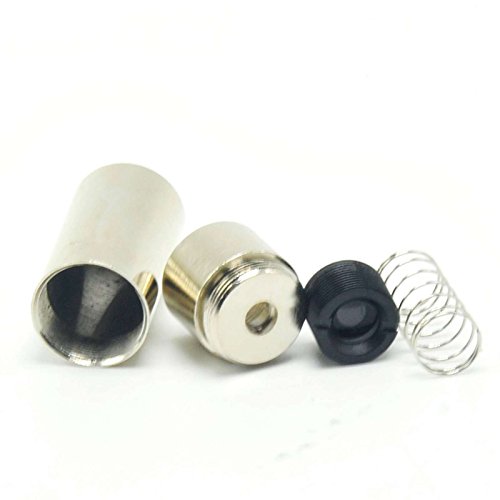 Adjusted 12x30mm Metal 5.6mm Laser Diode Housing Host Case w Collimating Lens (Pack of 5)