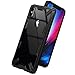 Ringke Fusion X Compatible with iPhone Xs Max Case, Scratch Resistant Invisible PC Barrier Back Cover - Black