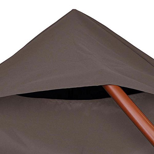 CHIMAERA 10x10 Ft Canopy Gazebo Top Replacement - Coffee Liqueur