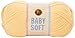 Lion Brand Yarn (1 Skein) Babysoft Baby Yarn Yarn, Lemonade
