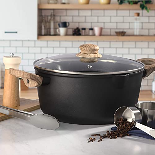 Country Kitchen Cookware Aluminum Dutch Oven, 10 Quart, Pot with