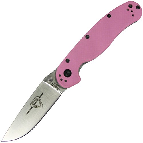 Ontario knife 8862 folding knife, pink
