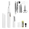 10 in 1 Electric Lady Trimmer Kit for Women ,Eyebrow Precision Trimmer,Electric Eyebrow Razor for Face Body, Min Facial…