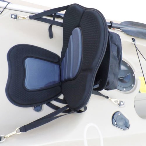iGuerburn Kayak Seat Adjustable Padded Canoe Backrest Cushioned