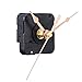 Mudder DIY Clock Movement Mechanism, 1/5 Inch Maximum Dial Thickness, 17/25 Inch Total Shaft Length (Gold)