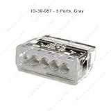 Ideal 30-087J 5-Port Push-In Connector 150-Pack,