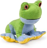 Petface Eco Friendly Trev Tree Frog Plush Dog Toy view 4
