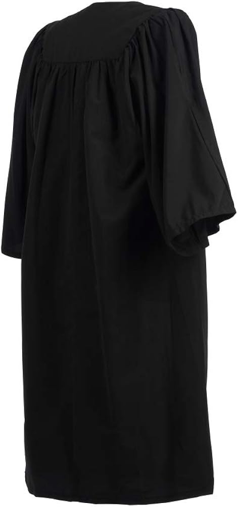 Ashington Gowns Affordable Graduation Gown, Black Pleated Graduation Outfit, 4ft. 8in. - 5ft. 2in. (147cm - 157cm), Black - Image 5