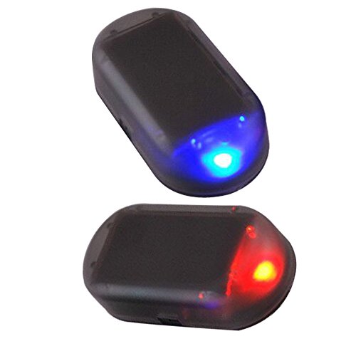 Buy Car Dummy Alarm Solar Power Warning Light Simulated Burglary Kit