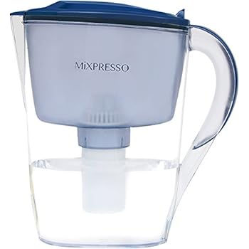 Water Pitcher Water Filter Purifier System With Electronic Timer Reminded Replaced Filter For Better Coffee By Mixpresso 10 Cups