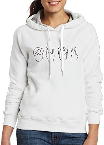 XiaoHYSXu Dolan Twins Logo Young Women's Pullover 100% Cotton Hooded Sweatshirt