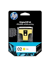 HP Cartucho de tinta amarilla original 02 (C8773WN)